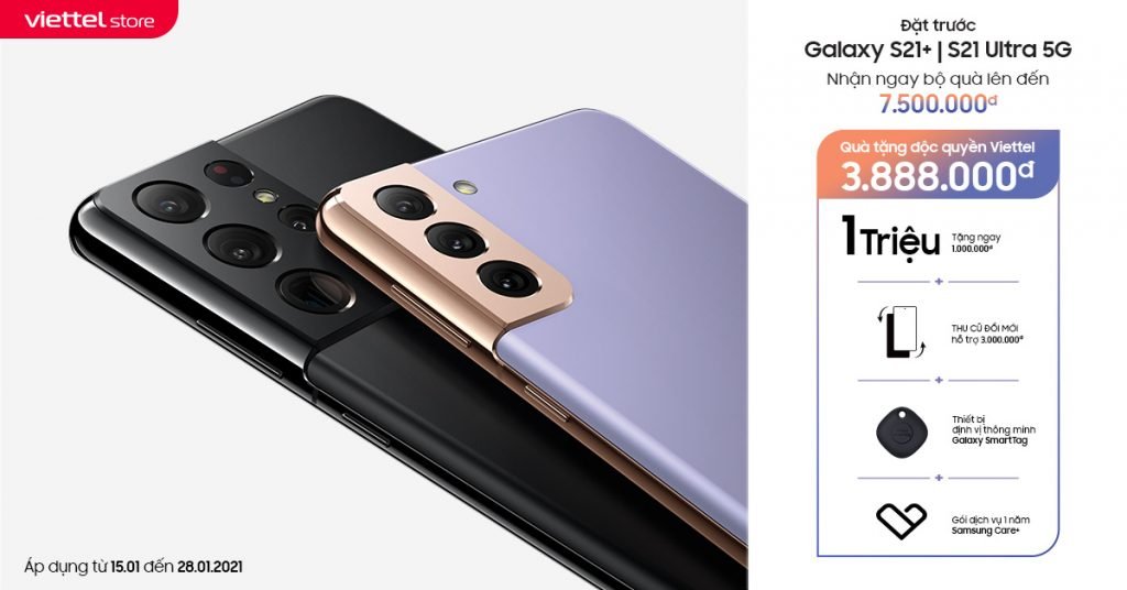 viettel store chinh thuc nhan dat truoc samsung galaxy s21 5g ultra 5g 1 1024x536